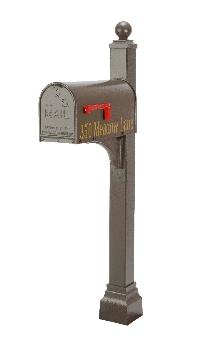 Janzer Configurable Mailbox Decorative Post