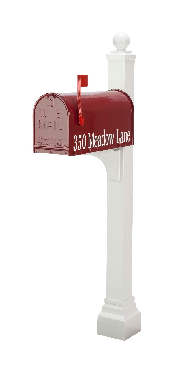 Janzer Residential Mailbox Only - with Optional Decorative Post 