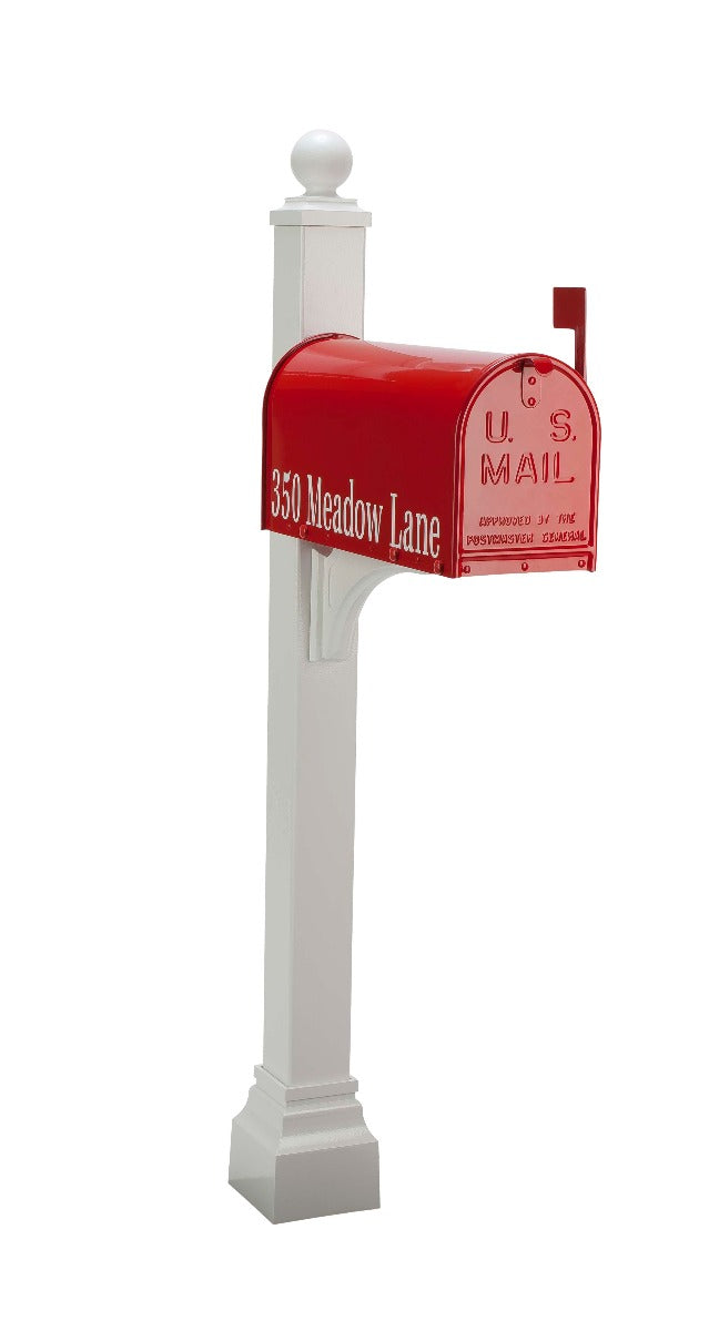 Janzer Configurable Mailbox Decorative Post