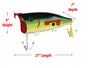 Rivers Edge Green Shad Fishing Lure Novelty Mailbox