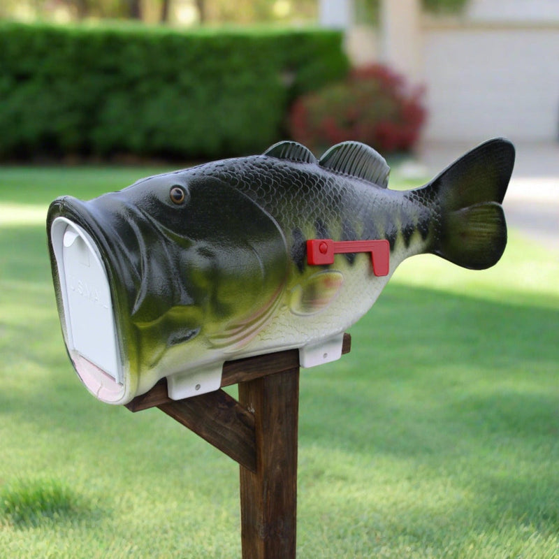 Rivers Edge Bass V2 Novelty Mailbox