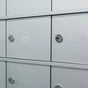 10 Doors High x 4 Doors (39 Tenants) 1600 Series Front-Load Private Distribution Cluster Mailbox in Anodized Aluminum Finish