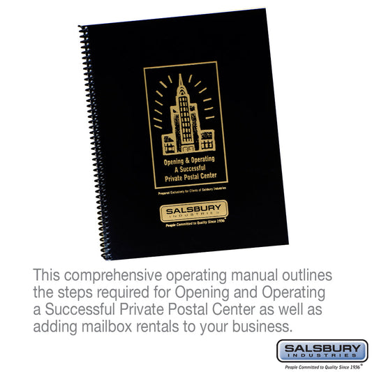 Salsbury Private Postal Center Operating Manual