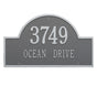Whitehall Arch Marker - Estate Wall - Two Line Address Plaque