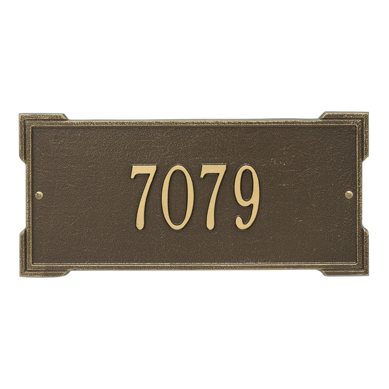 Personalized Roanoke Plaque - Standard - Wall - 1 Line