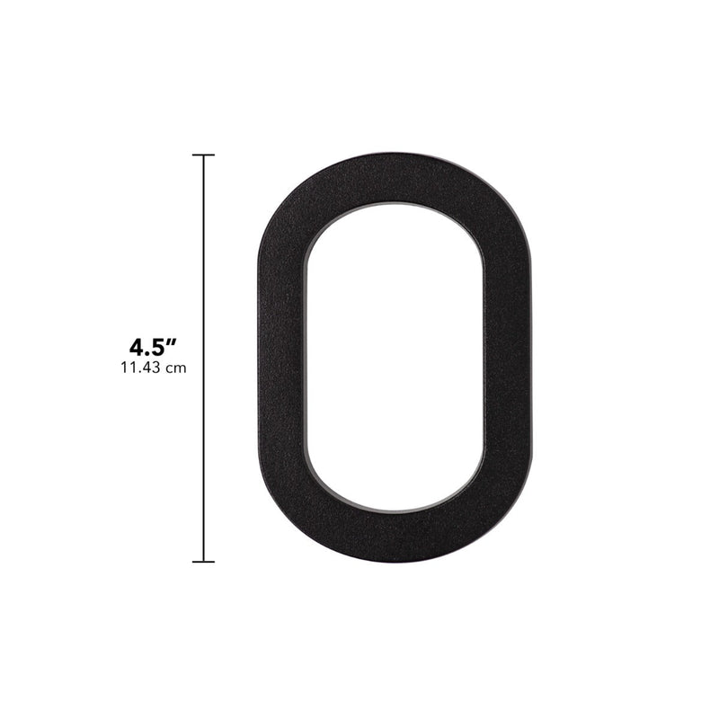 Whitehall Modern Floating Numbers (0-9) & Alphabets (A-D) 4.5"