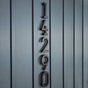 Whitehall Modern Floating Numbers (0-9) & Alphabets (A-D) 4.5"