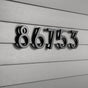Whitehall Modern Floating Numbers (0-9) & Alphabets (A-D) 4.5"