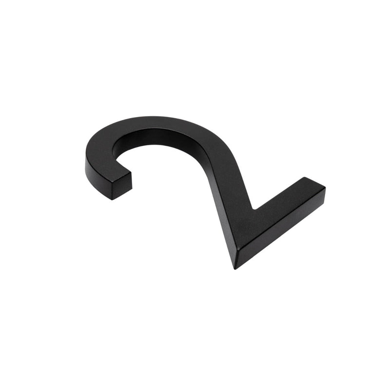 Whitehall Modern Floating Numbers (0-9) & Alphabets (A-D) 4.5"