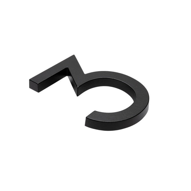 Whitehall Modern Floating Numbers (0-9) & Alphabets (A-D) 4.5"