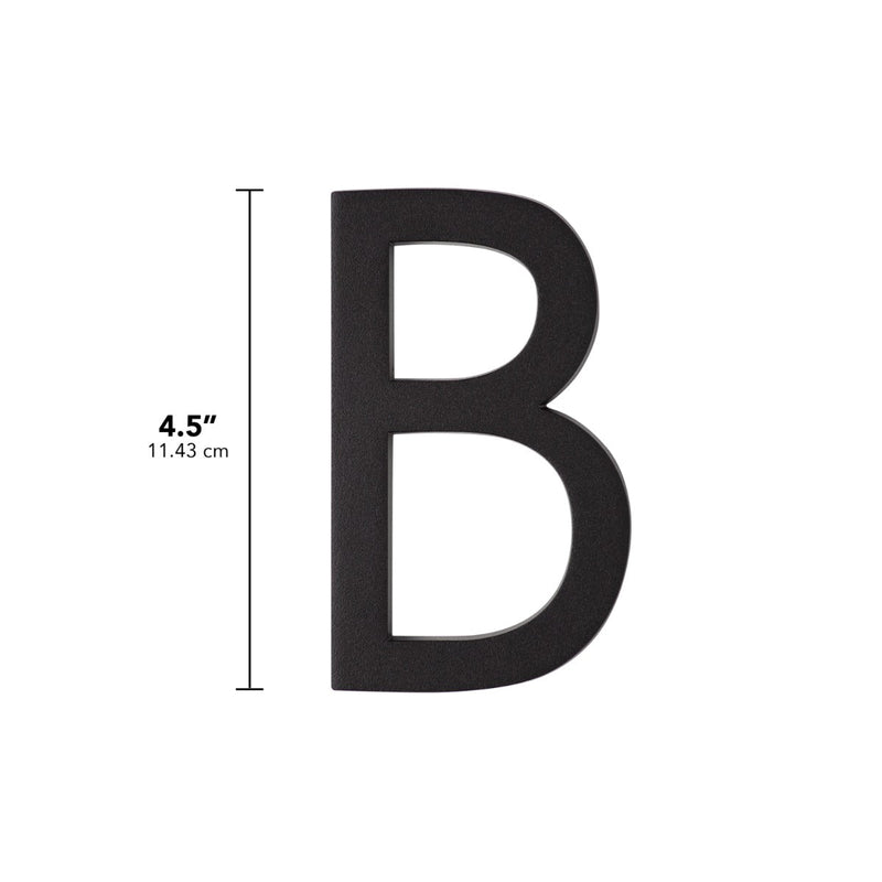 Whitehall Modern Floating Numbers (0-9) & Alphabets (A-D) 4.5"