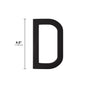 Whitehall Modern Floating Numbers (0-9) & Alphabets (A-D) 4.5"