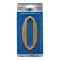 Whitehall 4.75 inch Gold House Address Number - 0