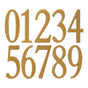 Whitehall 4.75 inch Gold House Address Number - 1