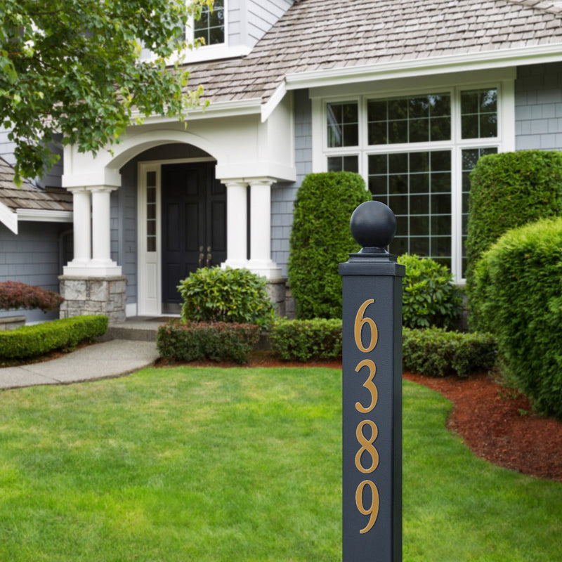 Whitehall 4.75 inch Gold House Address Number - 5