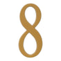 Whitehall 4.75 inch Gold House Address Number - 8