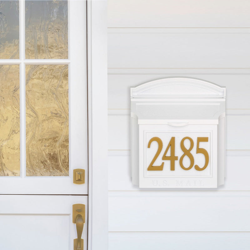 Whitehall 4.75 inch Gold House Address Number - 8