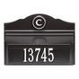 Whitehall Colonial Wall Mount Mailbox Package 1 (Mailbox, Plaque & Monogram)