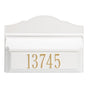 Whitehall Colonial Wall Mount Mailbox Package 2 (Mailbox & Plaque)