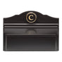 Whitehall Colonial Wall Mount Mailbox Package 3 (Mailbox & Monogram)