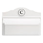 Whitehall Colonial Wall Mount Mailbox Package 3 (Mailbox & Monogram)