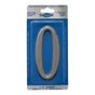 Whitehall 4.75 inch Silver House Address Number - 0