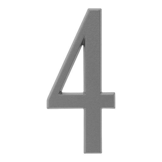Whitehall 4.75 inch Silver House Address Number - 4