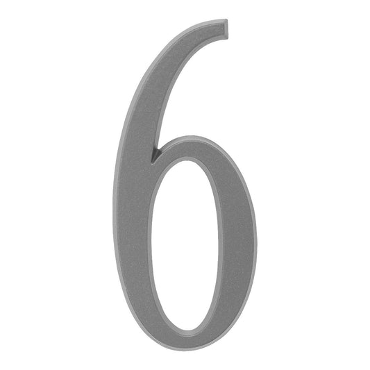 Whitehall 4.75 inch Silver House Address Number - 6