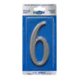 Whitehall 4.75 inch Silver House Address Number - 6