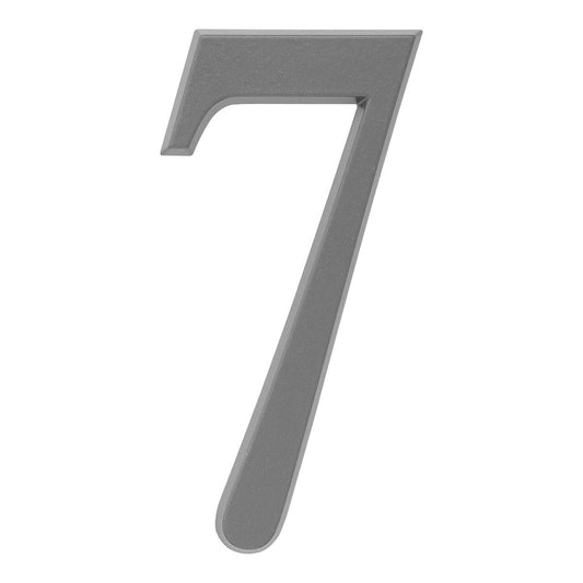 Whitehall 4.75 inch Silver House Address Number - 7