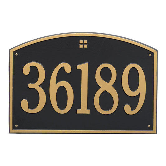 Whitehall Cape Charles - Estate Wall - One Line Address Plaque