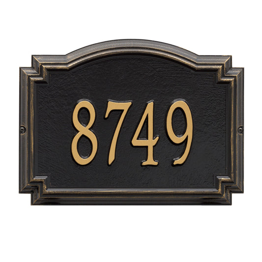 Whitehall Williamsburg - Standard Wall - One Line Address Plaque 