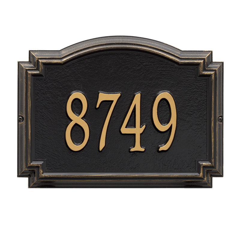 Whitehall Williamsburg - Standard Wall - One Line Address Plaque 
