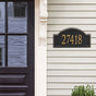 Whitehall Providence Arch - Estate Wall - One Line Address Plaque 