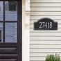 Whitehall Providence Arch - Estate Wall - One Line Address Plaque 