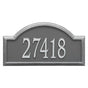 Whitehall Providence Arch - Estate Wall - One Line Address Plaque 