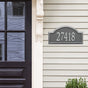 Whitehall Providence Arch - Estate Wall - One Line Address Plaque 