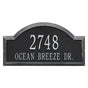 Whitehall Providence Arch - Estate Wall - Two Line Address Plaque 