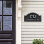 Whitehall Providence Arch - Estate Wall - Two Line Address Plaque 