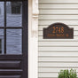 Whitehall Providence Arch - Estate Wall - Two Line Address Plaque 