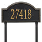 Whitehall Providence Arch - Estate Wall - One Line Address Plaque 