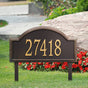 Whitehall Providence Arch - Estate Lawn - One Line Address Plaque 