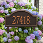 Whitehall Providence Arch - Estate Lawn - One Line Address Plaque 