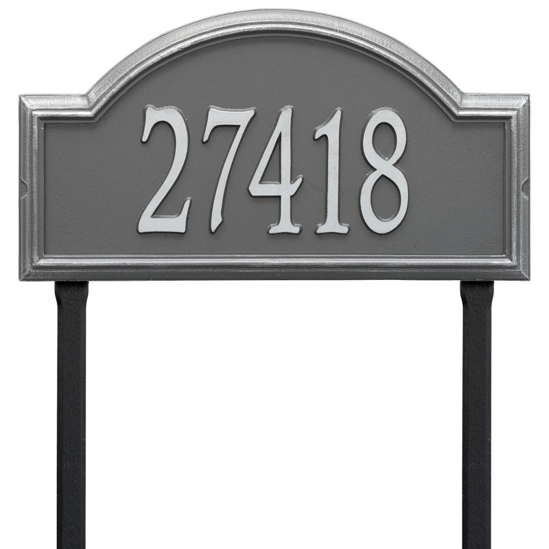 Whitehall Providence Arch - Estate Wall - One Line Address Plaque 