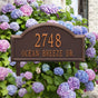 Whitehall Providence Arch - Estate Wall - Two Line Address Plaque 
