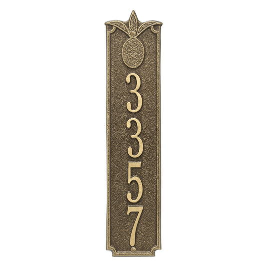 Personalized Pineapple Vertical Wall Plaque