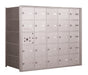 4B+ Front Loading Horizontal Mailboxes in Anodized Aluminum Finish - 24 Tenant Doors And 1 USPS Master Door