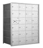 1400 Series Front-Loading Horizontal Mailboxes in Anodized Aluminum Finish - 23 Tenant Doors And 1 USPS Master Door