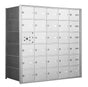 1400 Series Horizontal Front Loading Mailboxes in Anodized Aluminum Finish - 29 Tenant Doors And 1 USPS Master Door