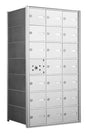 1400 Series Horizontal Front Loading Mailboxes in Anodized Aluminum Finish - 20 Tenant Doors And 1 USPS Master Door